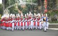 Marching Band Al-Ishlah  Tampil di Istana Grahadi Surabayaa